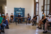 Ustarroz firmó convenio con el Ministerio de las Mujeres, Géneros y Diversidad