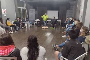 “Territorio joven” hizo su capacitación en RCP junto con Red Animar