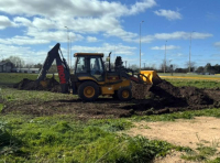 Comenzó la construcción del nuevo destacamento de Bomberos en Gowland