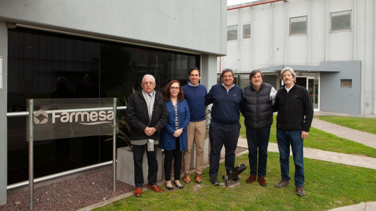 Las autoridades de SENASA visitaron una fábrica de General Rodríguez