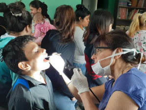 SE REALIZÓ LA "POSTA SANITARIA" EN GENERAL RODRIGUEZ