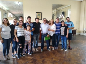 LUJÁN: REALIZAN RECONOCIMIENTO A DARIO NORBERTO PIGNATARO