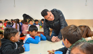 El Intendente Mauro García inauguró obras de refacción integral en la Escuela Primaria N° 9