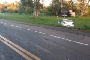 Mercedino fallece en choque en Ruta 5