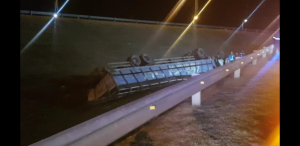 Camionero muerto en Acceso Oeste