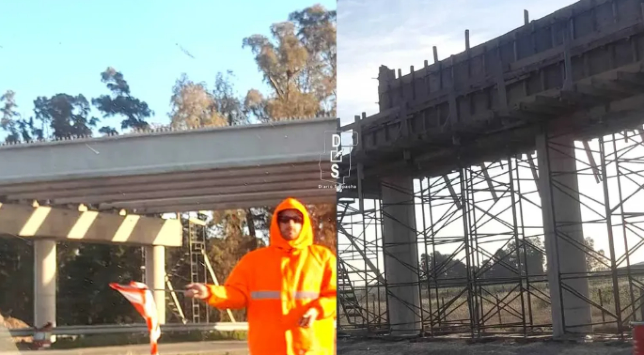 Suipacha: Colocan puente en la obra de la autovía 5… Contenido copiado de Diario Suipacha.