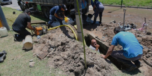 Servicios Sanitarios: corte de suministro por reparaciones en la red