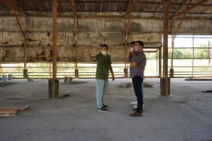 Avanza la obra del nuevo Punto Verde en predio del Sarmiento