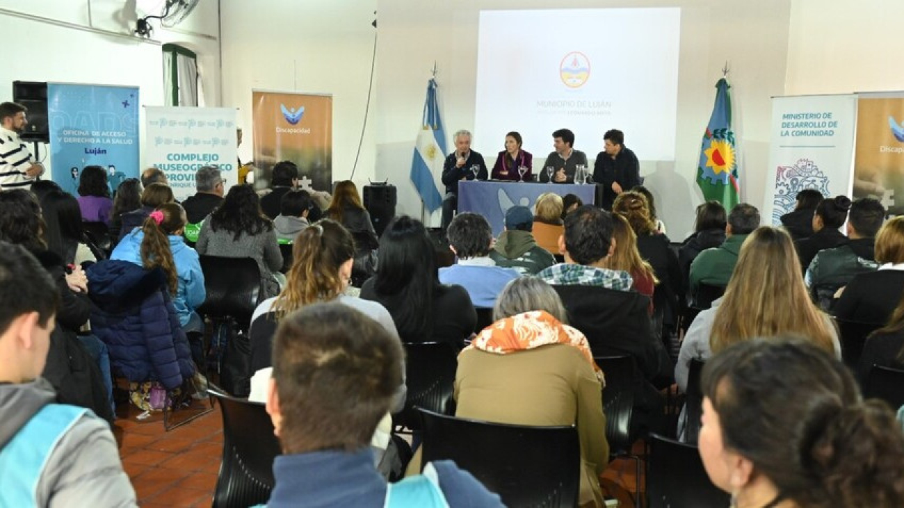 Luján: Se realizó la Asamblea del Consejo Regional de Discapacidad de la Provincia