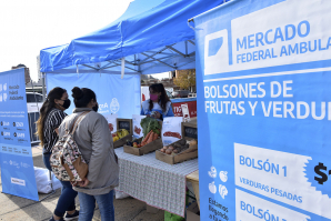 El Mercado Federal Ambulante llegará a Luján con carnes, frutas y verduras a precios accesibles