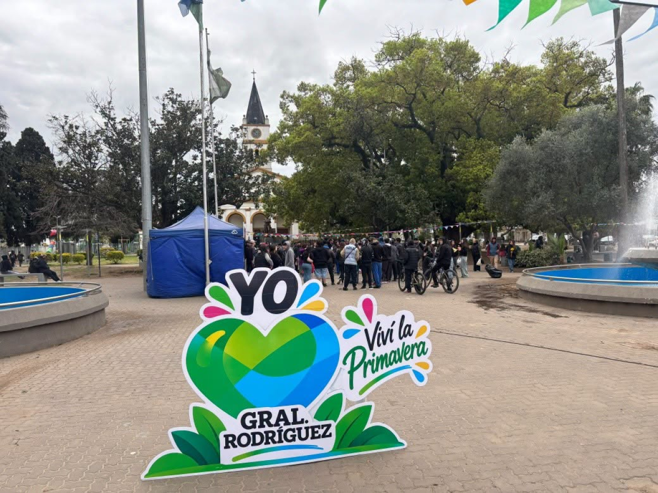 General Rodríguez festejó el Día del Estudiante y la llegada de la Primavera con música y propuestas para la juventud