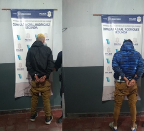 El Municipio informó la captura de dos motochorros que robaban en Agua de Oro