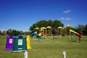 USTARROZ HABILITA ESPACIOS PUBLICOS POR EL DÍA DE LA NIÑEZ