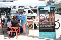 Luján: Continúan las postas de salud en Plaza Colón durante el mes de julio