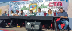 SINDICATOS MANIFESTARON SU APOYO AL FRENTE DE TODOS