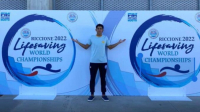 Tobías Bertero logró el podio en el mundial de salvamento deportivo