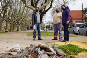 Ciudad inclusiva: nueva etapa de colocación de rampas