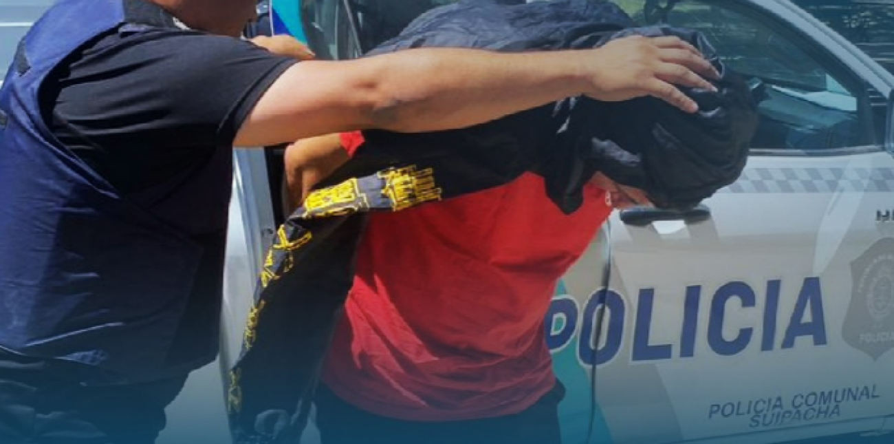 Cayó el autor de 3 robos en la ciudad de Suipacha