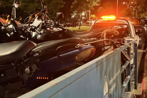 Mercedes: Nuevo operativo de la secretaría de seguridad, 20 motos secuestradas.