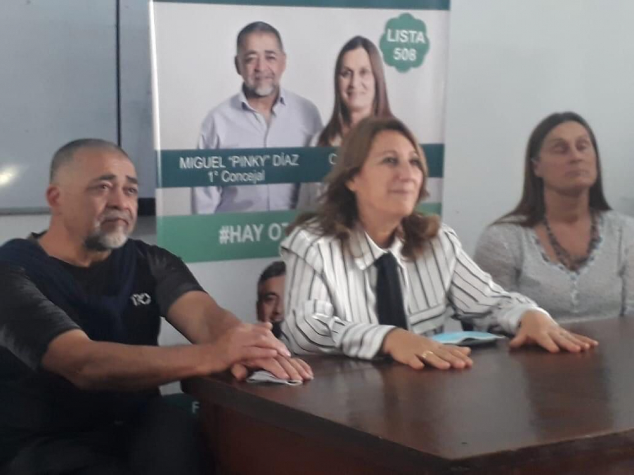 Mónica Fein brindó su apoyo a la lista de Vamos con Vos de Luján
