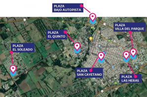 Plan de obra pública: el Municipio avanza en la recuperación de plazas