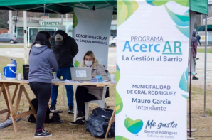 Este sábado en Rodríguez: #AcercAR la Gestión al Barrio