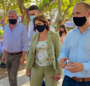 Patricia Bullrich estuvo en Luján y presentó su libro