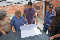 Reinicio de obra de la Escuela Secundaria N°6 de General Rodríguez