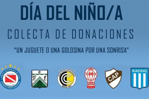 ALL BOYS SOLIDARIO LANZA CAMPAÑA POR EL DÍA DEL NIÑO