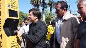GENERAL RODRIGUEZ: SE PUSO EN FUNCIONAMIENTO EL PRIMER TÓTEM DE EMERGENCIA