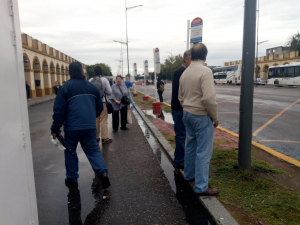 Se paralizó el transporte