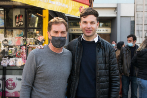 Griffini y Santilli recorrieron Luján y afianzan su precandidatura a diputados