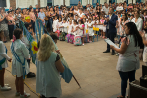 BOTO ACOMPAÑO EL INICIO DEL CICLO LECTIVO EN PUEBLO NUEVO