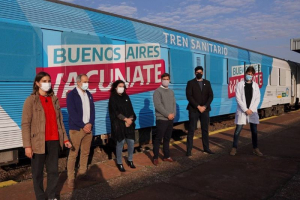 El Tren Sanitario provincial pasó por Mercedes