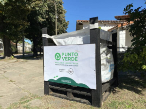 Suipacha amplía su red de “Puntos verdes” para fortalecer la gestión de residuos