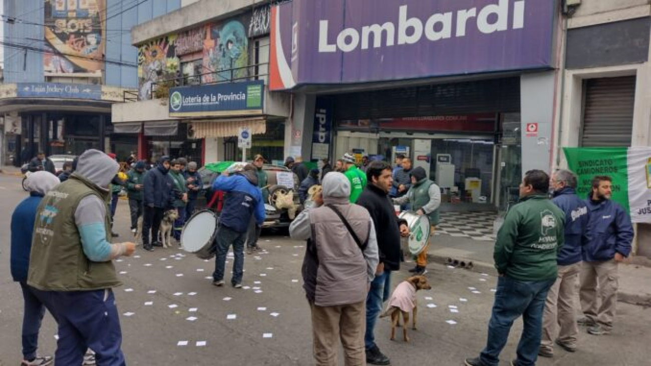 Reclamo de trabajadores de Lombardi