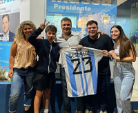 Gesualdi fue elegido como intendente de San Andrés de Giles
