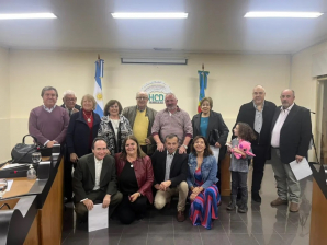 Reconocieron a los ex presidentes del Concejo Deliberante de Giles