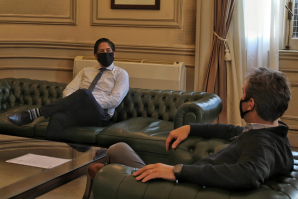 El Intendente se reunió con el Ministro de Educación de la Nación
