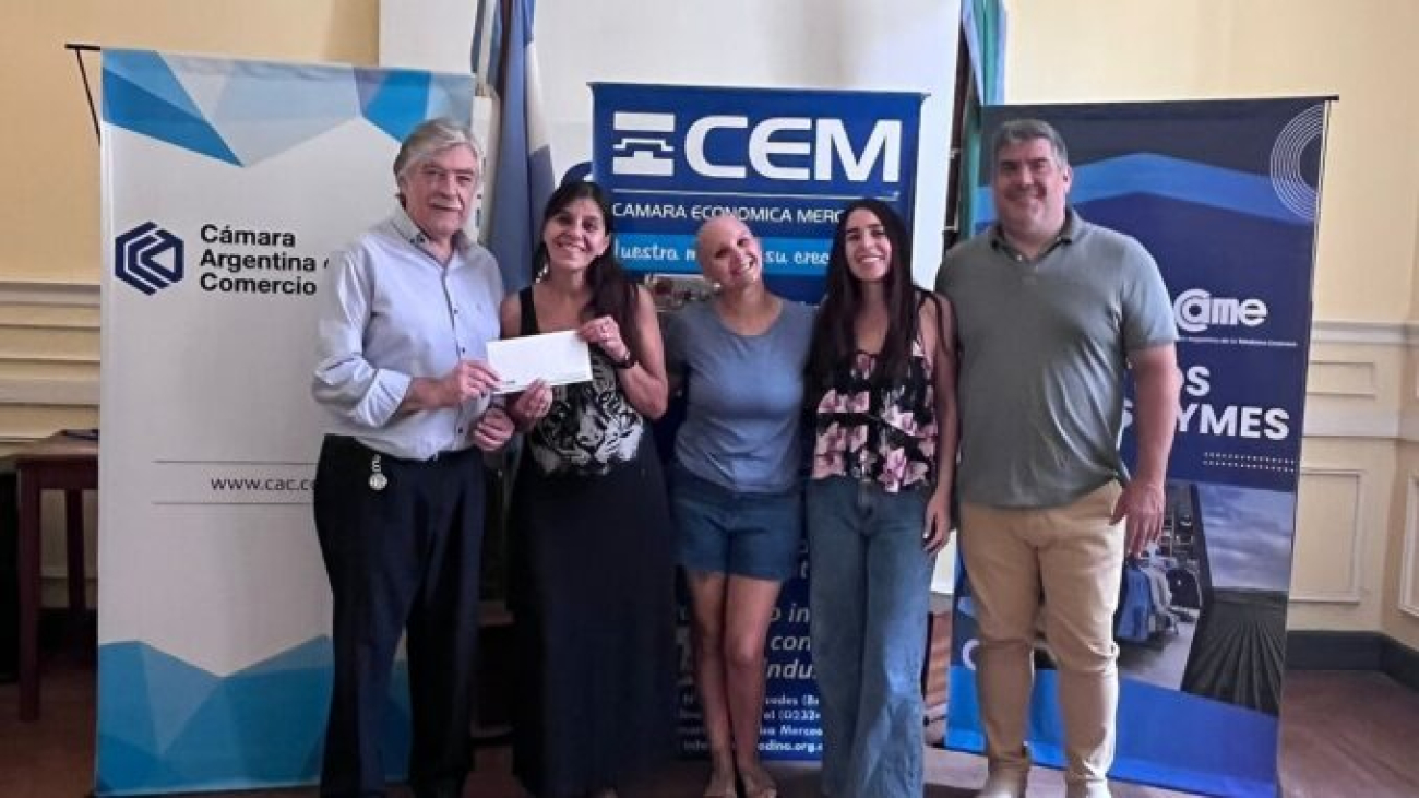 La Cámara Económica Mercedina inicia el año con actividades solidarias y reconocimiento al comercio local