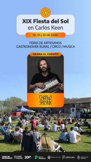 Tres días de eventos culturales por la “Fiesta del Sol”