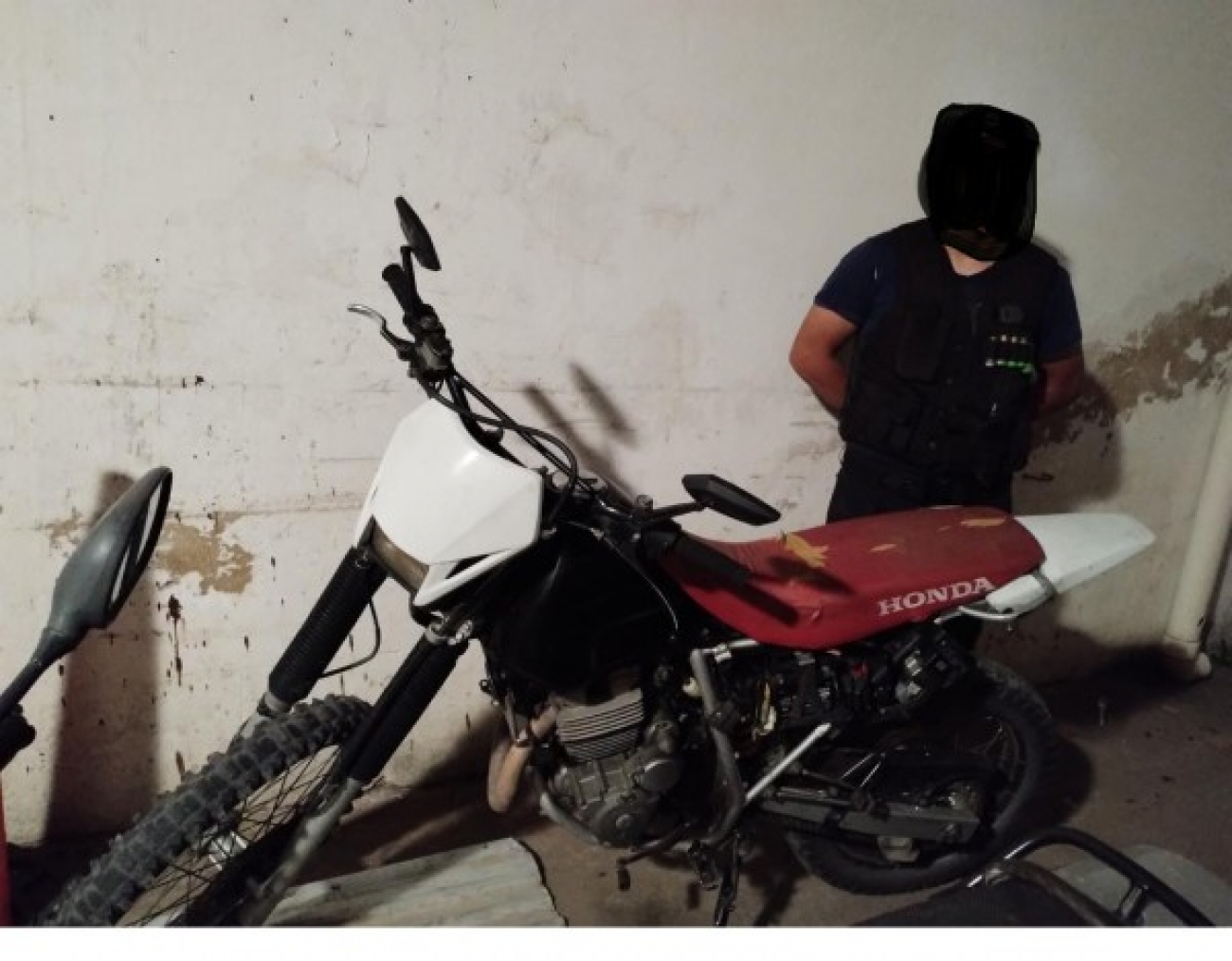 La Policía recuperó una moto robada en octubre del 2022