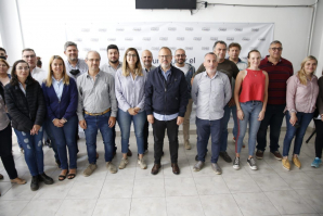 DIEGO VALENZUELA VISITÓ LUJÁN Y RESPALDÓ LA LISTA DE JUNTOS