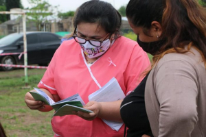 Posta socio-comunitaria en el barrio El Casco