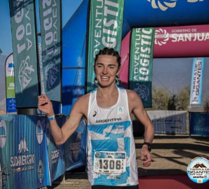 El lujanense "La Cabra" Poza al Seleccionado Nacional de Trail y Montaña 2023