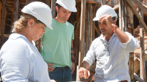 General Rodríguez: Recorrió el Intendente García obra de construcción de una escuela