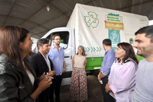 Nuevo equipamiento ambiental para Suipacha y firma de convenios con provincia
