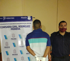 IMPORTANTE DETENCIÓN EN GENERAL RODRÍGUEZ