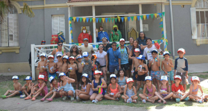Los reyes magos visitaron la colonia municipal de General Rodríguez.