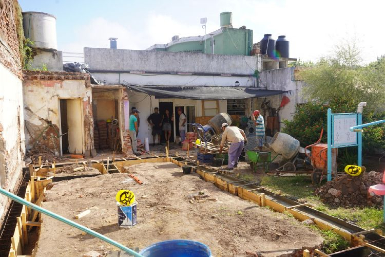 Mercedes: Amplían y renuevan el Centro de Día Comunitario para la atención de salud mental